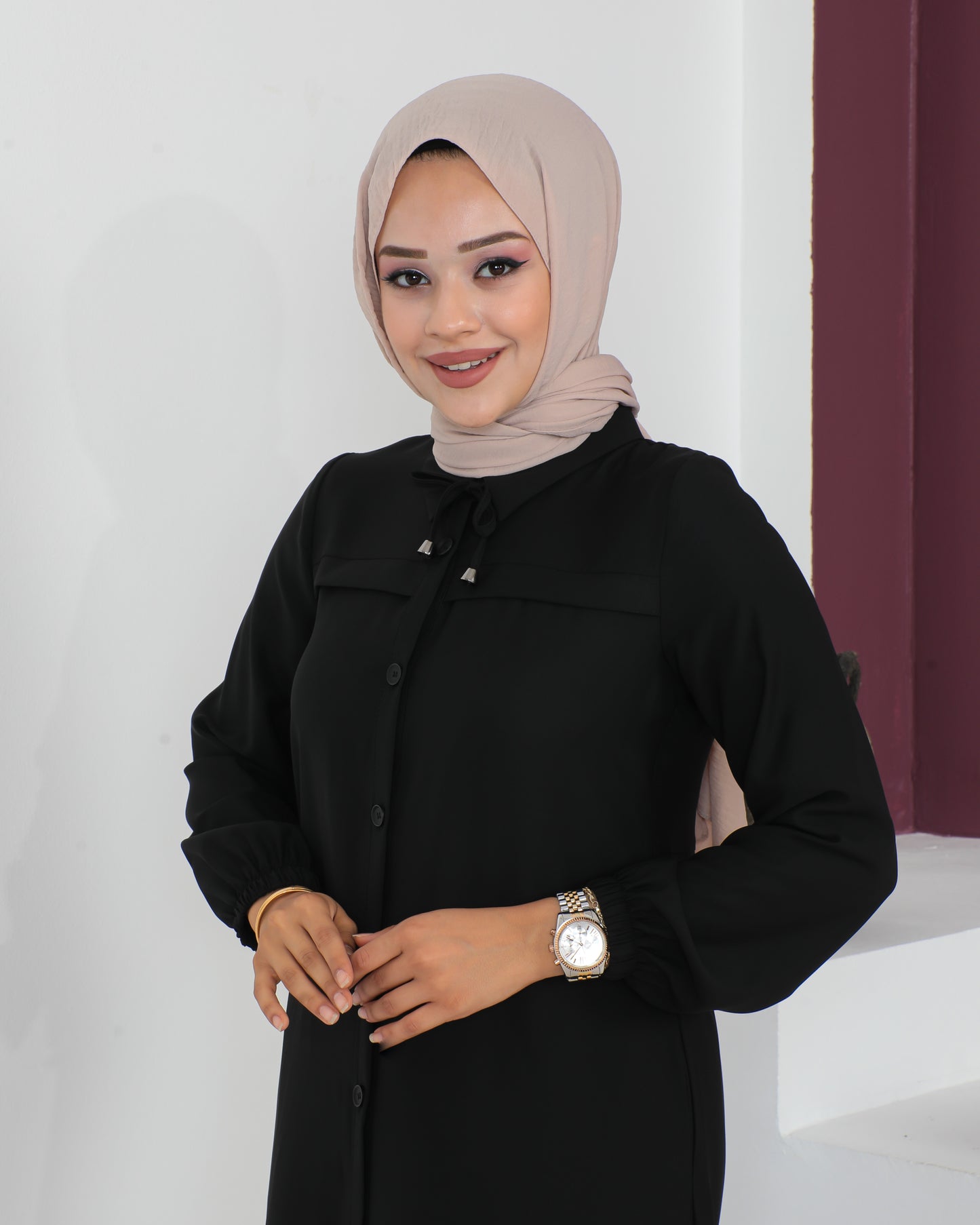 Düğmeli Tunik